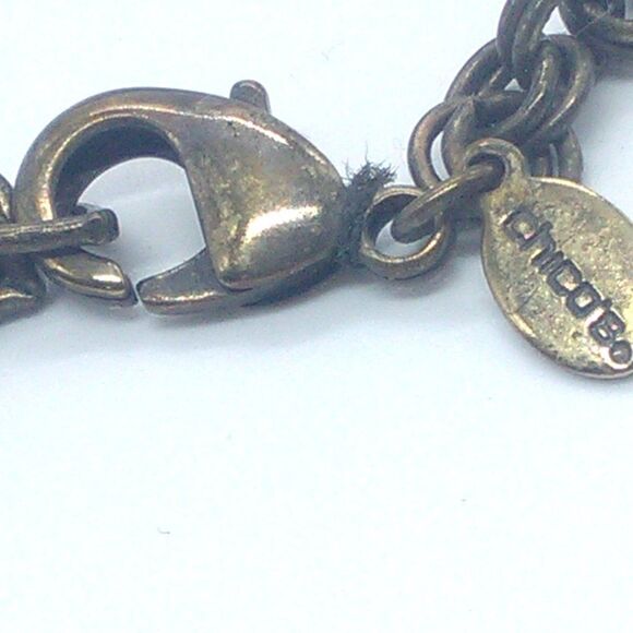 Chico's Antiqued Bronze Tone Statement Necklace - Picture 9 of 10